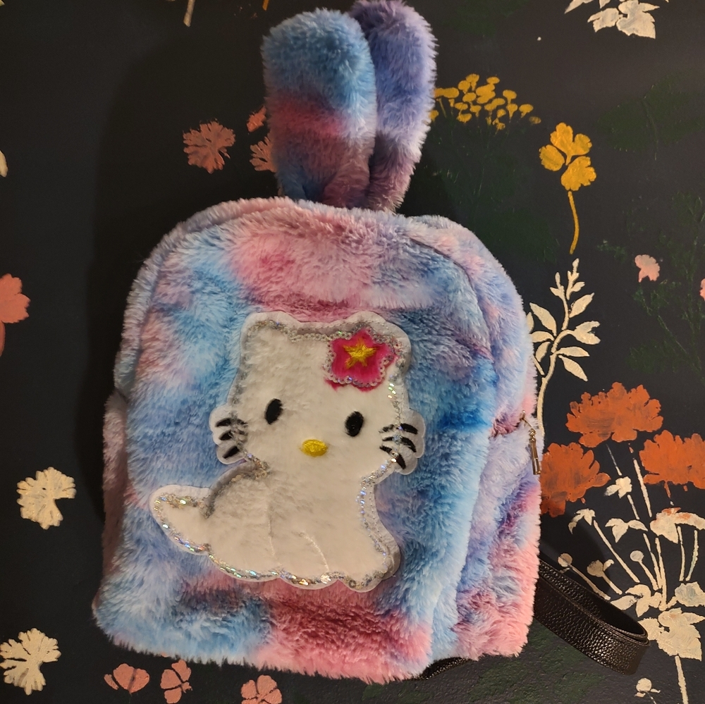 Hello Kitty Bunny Ears Crossbody Backpack